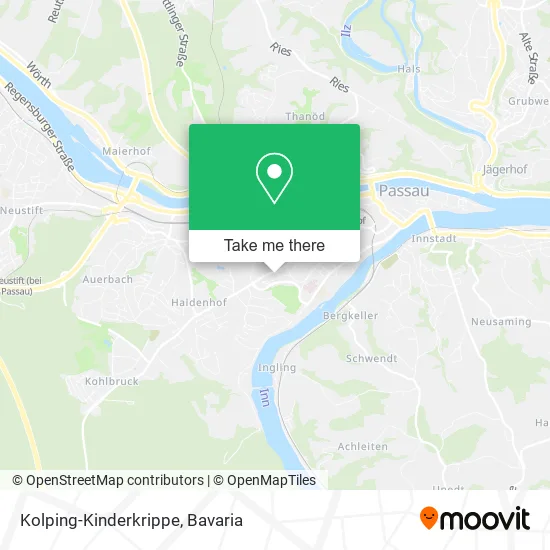 Карта Kolping-Kinderkrippe