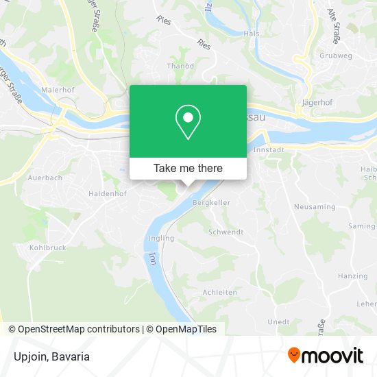 Upjoin map