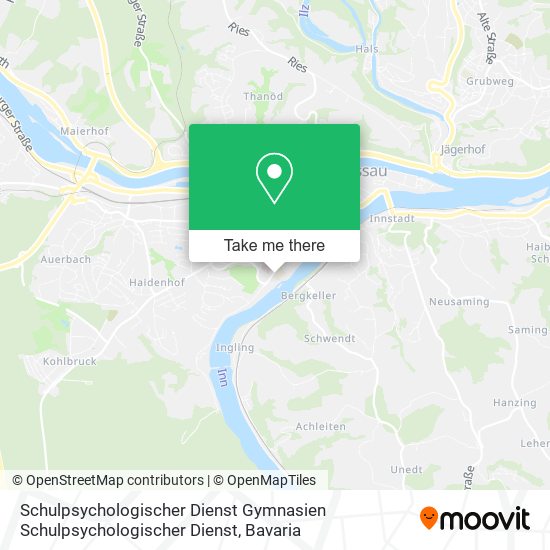 Schulpsychologischer Dienst Gymnasien Schulpsychologischer Dienst map