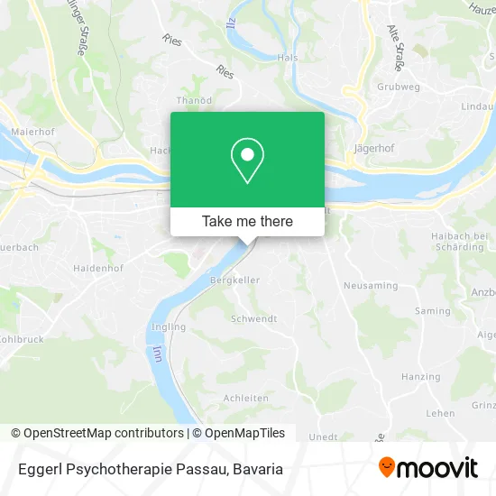Карта Eggerl Psychotherapie Passau