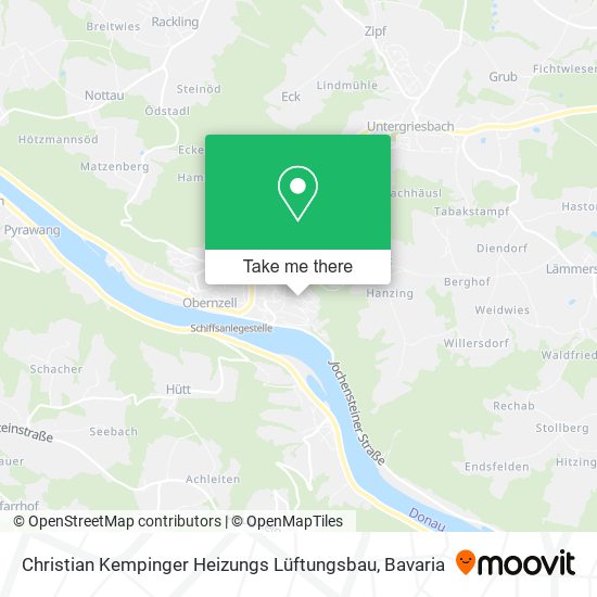 Christian Kempinger Heizungs Lüftungsbau map
