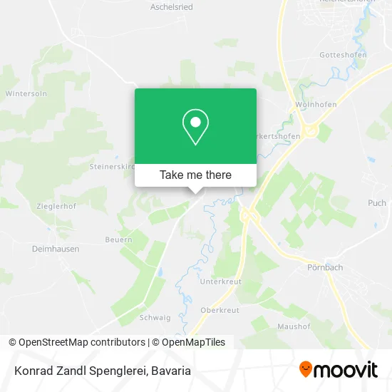 Карта Konrad Zandl Spenglerei