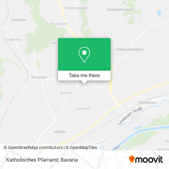Katholisches Pfarramt map