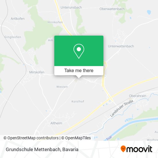 Grundschule Mettenbach map