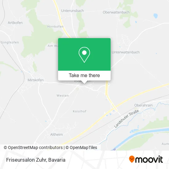Карта Friseursalon Zuhr