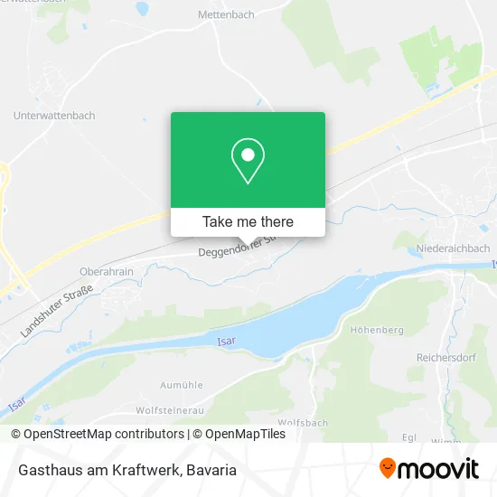 Карта Gasthaus am Kraftwerk