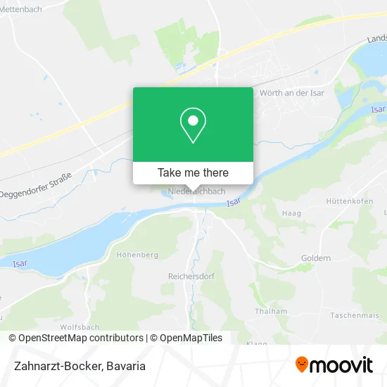 Карта Zahnarzt-Bocker