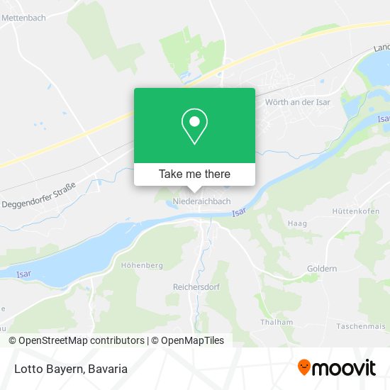 Lotto Bayern map