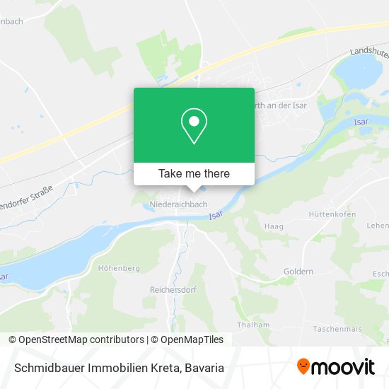 Schmidbauer Immobilien Kreta map