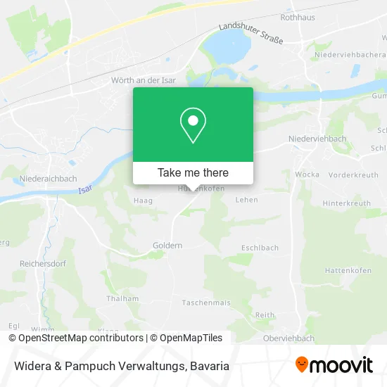 Карта Widera & Pampuch Verwaltungs