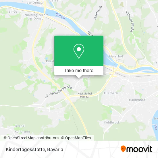 Карта Kindertagesstätte