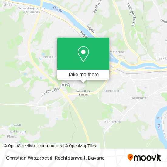 Карта Christian Wiszkocsill Rechtsanwalt
