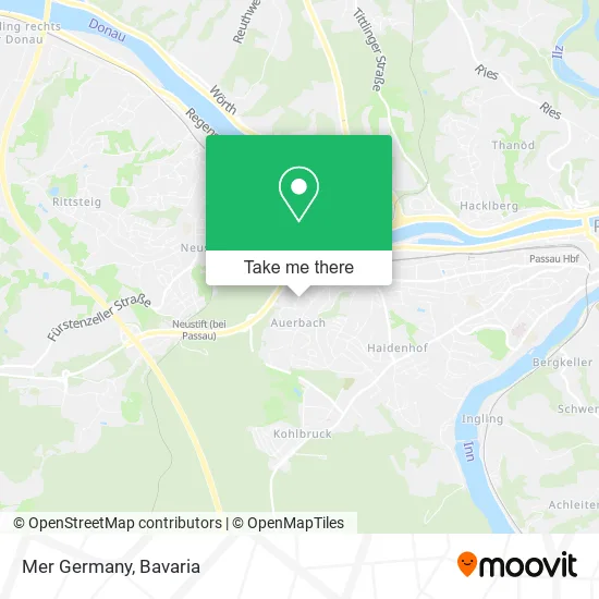Карта Mer Germany