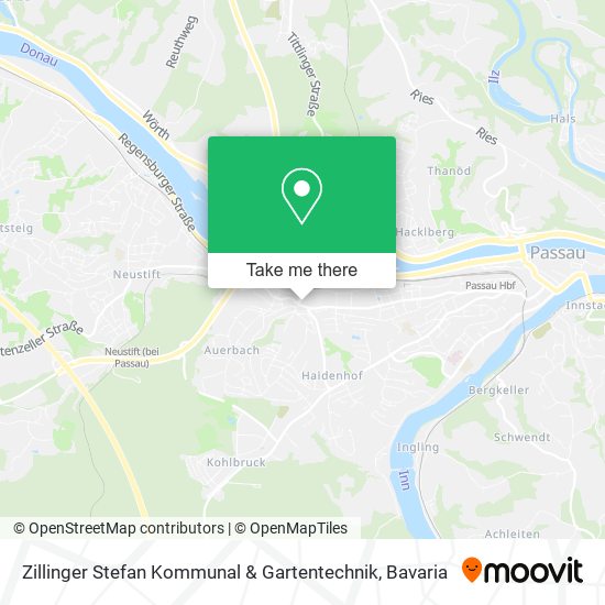 Zillinger Stefan Kommunal & Gartentechnik map