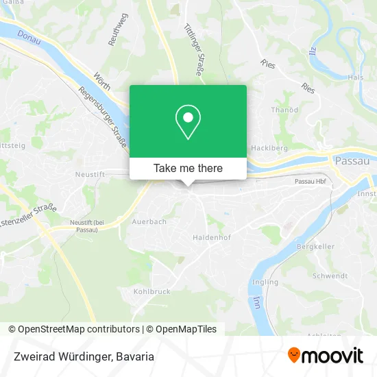 Карта Zweirad Würdinger