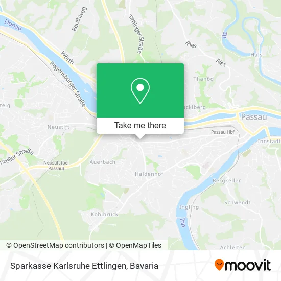 Карта Sparkasse Karlsruhe Ettlingen