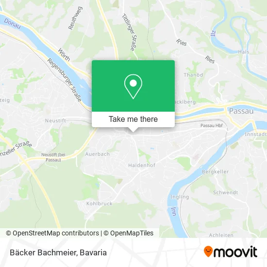 Карта Bäcker Bachmeier