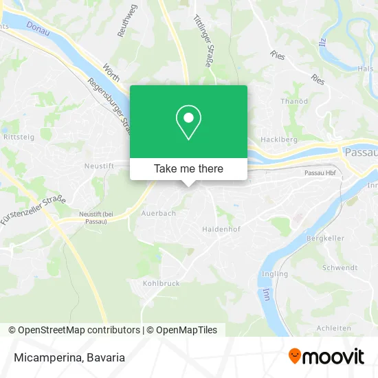 Карта Micamperina