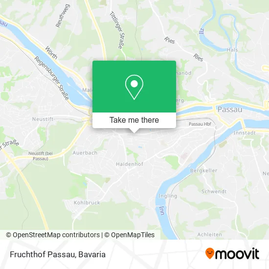 Карта Fruchthof Passau