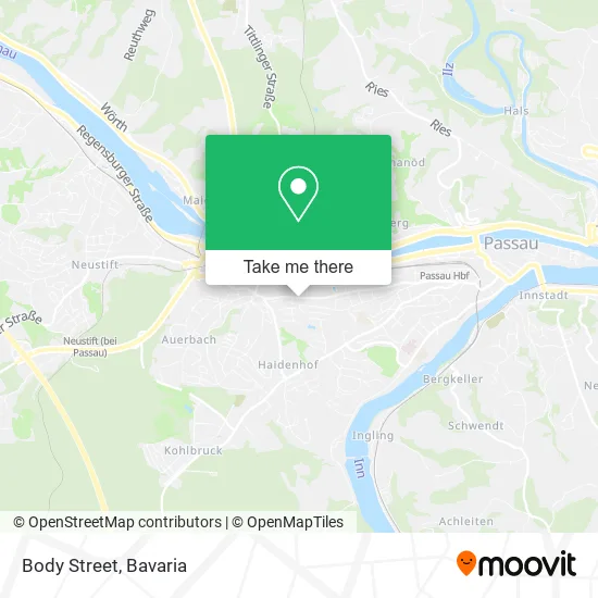 Карта Body Street