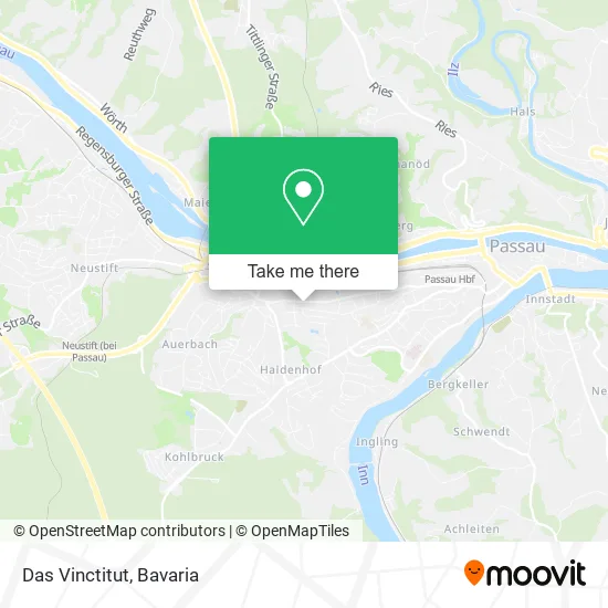 Карта Das Vinctitut
