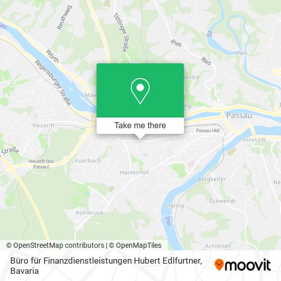 Büro für Finanzdienstleistungen Hubert Edlfurtner map
