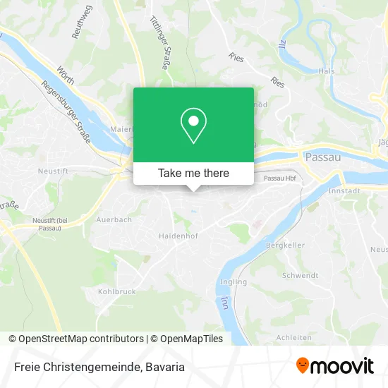 Карта Freie Christengemeinde