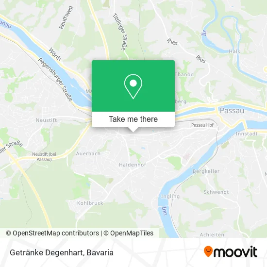 Карта Getränke Degenhart