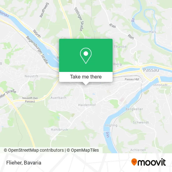 Карта Flieher