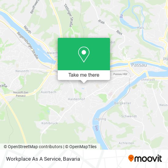 Карта Workplace As A Service