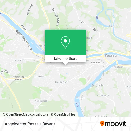 Карта Angelcenter Passau