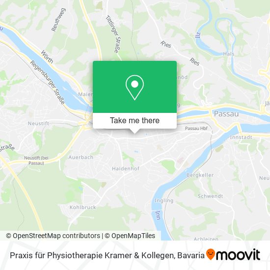 Praxis für Physiotherapie Kramer & Kollegen map