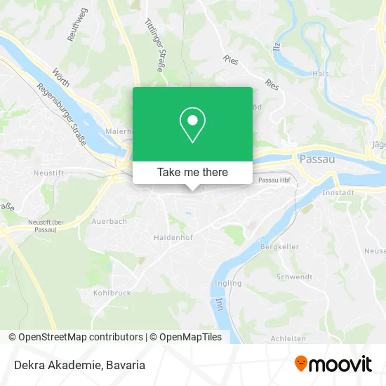 Карта Dekra Akademie