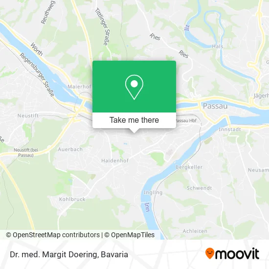 Карта Dr. med. Margit Doering