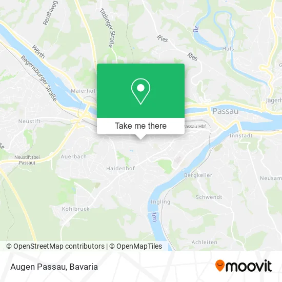 Карта Augen Passau