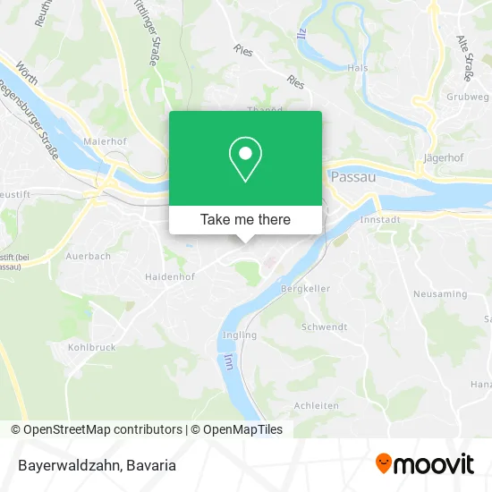 Карта Bayerwaldzahn
