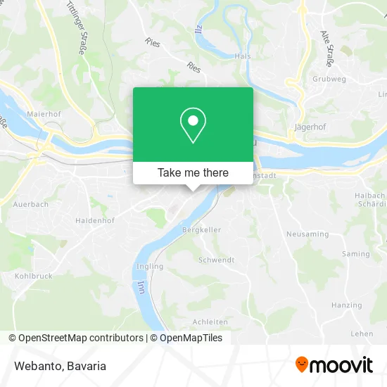 Карта Webanto