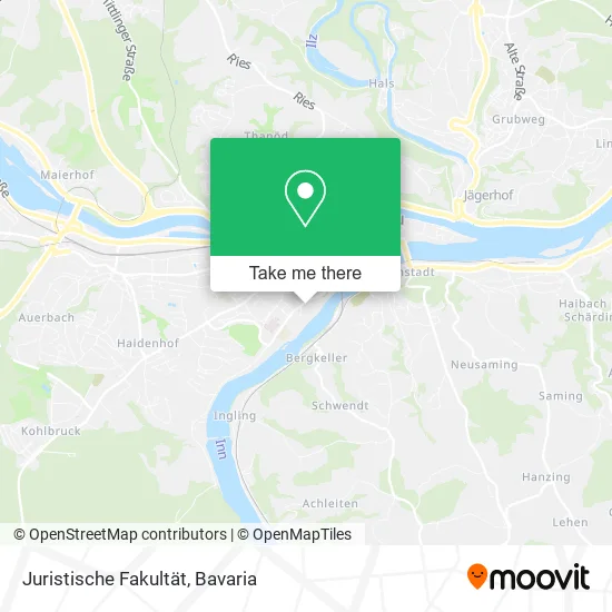 Juristische Fakultät map