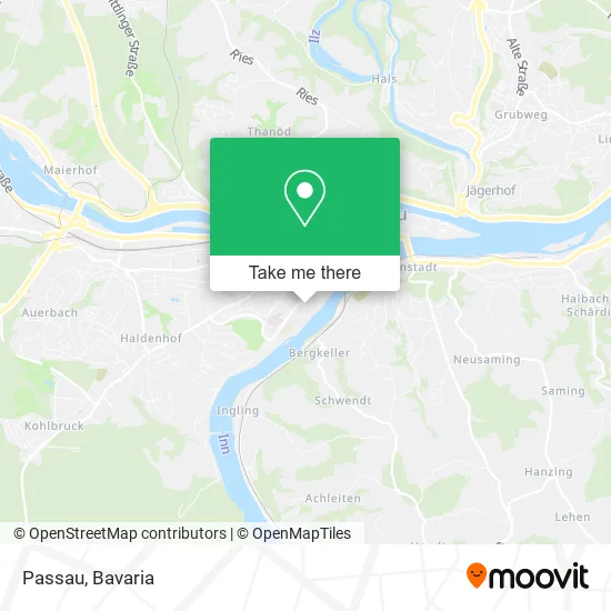 Карта Passau