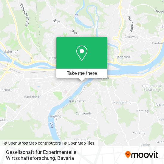 Gesellschaft für Experimentelle Wirtschaftsforschung map