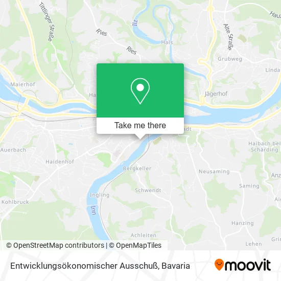 Карта Entwicklungsökonomischer Ausschuß