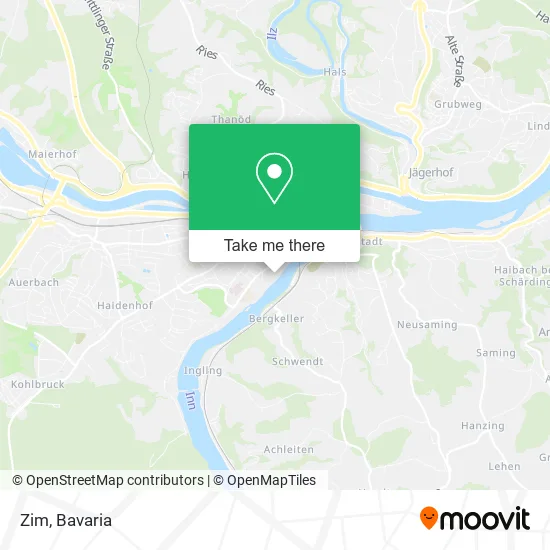 Карта Zim