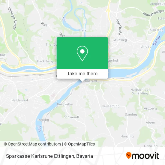 Карта Sparkasse Karlsruhe Ettlingen