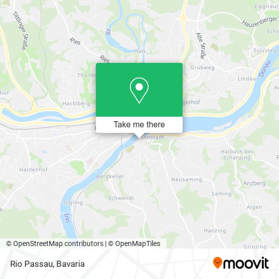 Карта Rio Passau