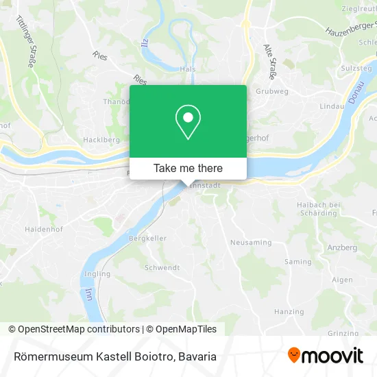 Römermuseum Kastell Boiotro map