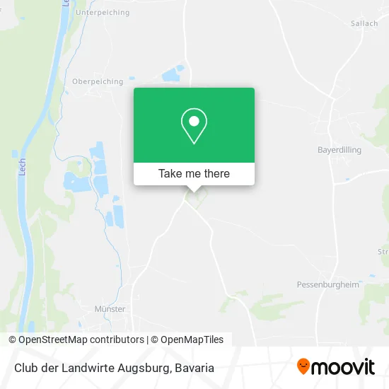 Карта Club der Landwirte Augsburg