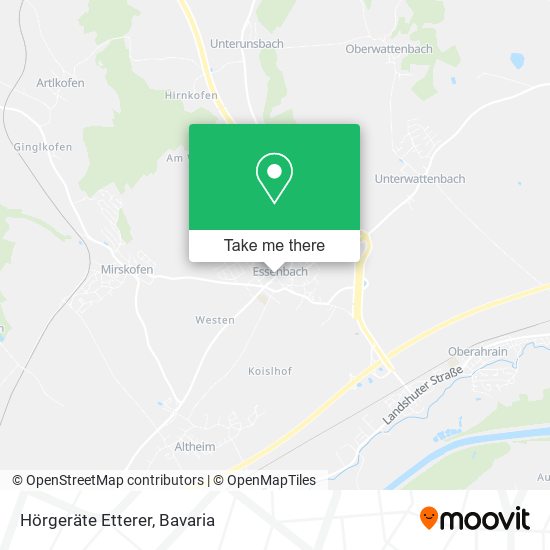 Карта Hörgeräte Etterer
