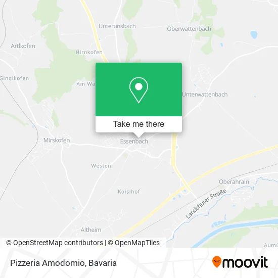 Карта Pizzeria Amodomio