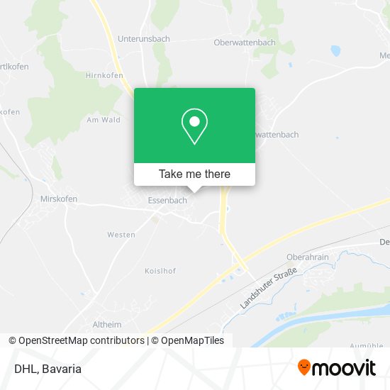 Карта DHL