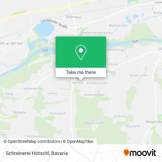 Schreinerei Hötschl map